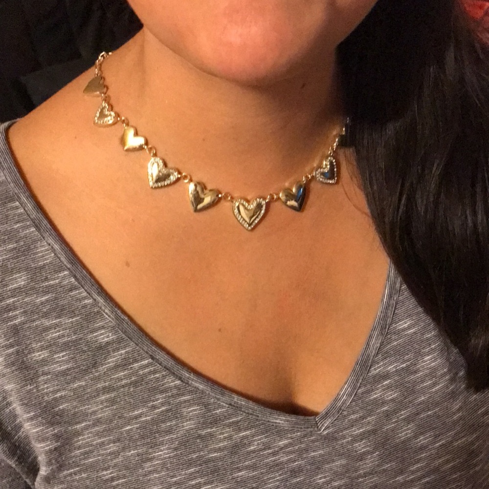 gold necklace